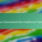 How I Discovered Neo-Traditional Tattoos